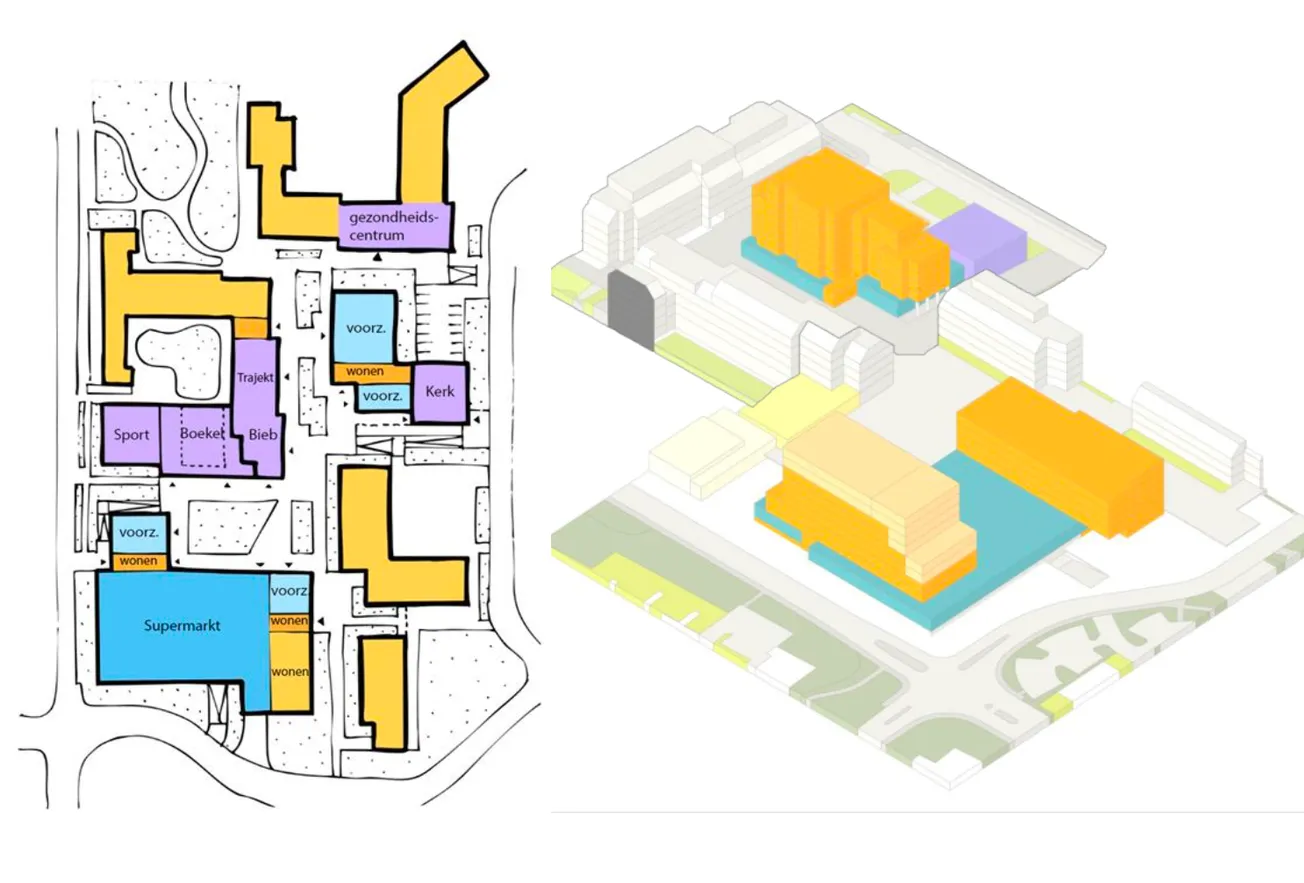 Plannen De Heeg aangepast, verdere vertraging