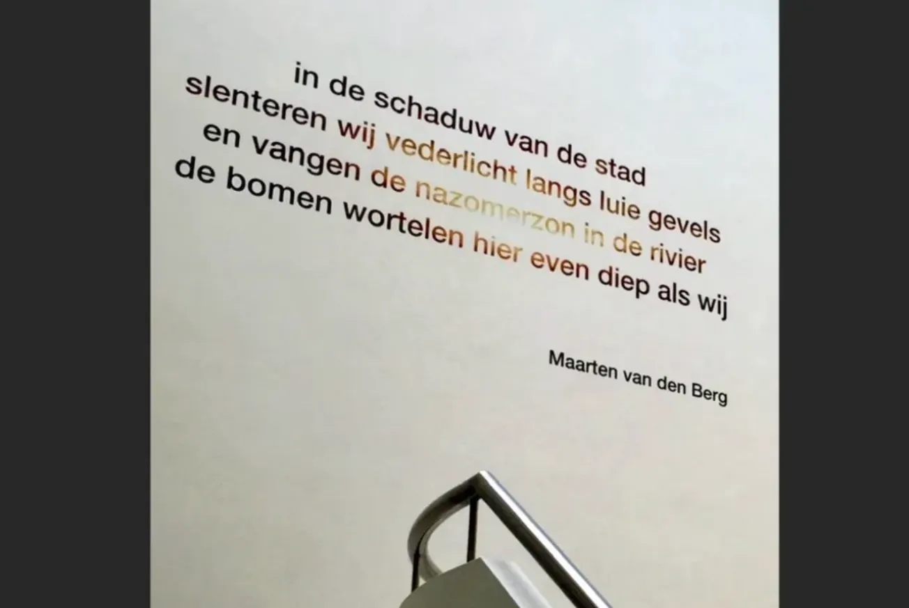 Gedichten weg, beloofde 'dynamische aankleding' kwam niet