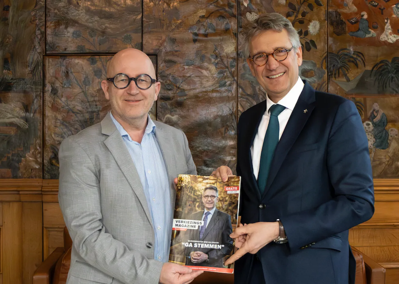 Eerste verkiezingsmagazine voor burgemeester